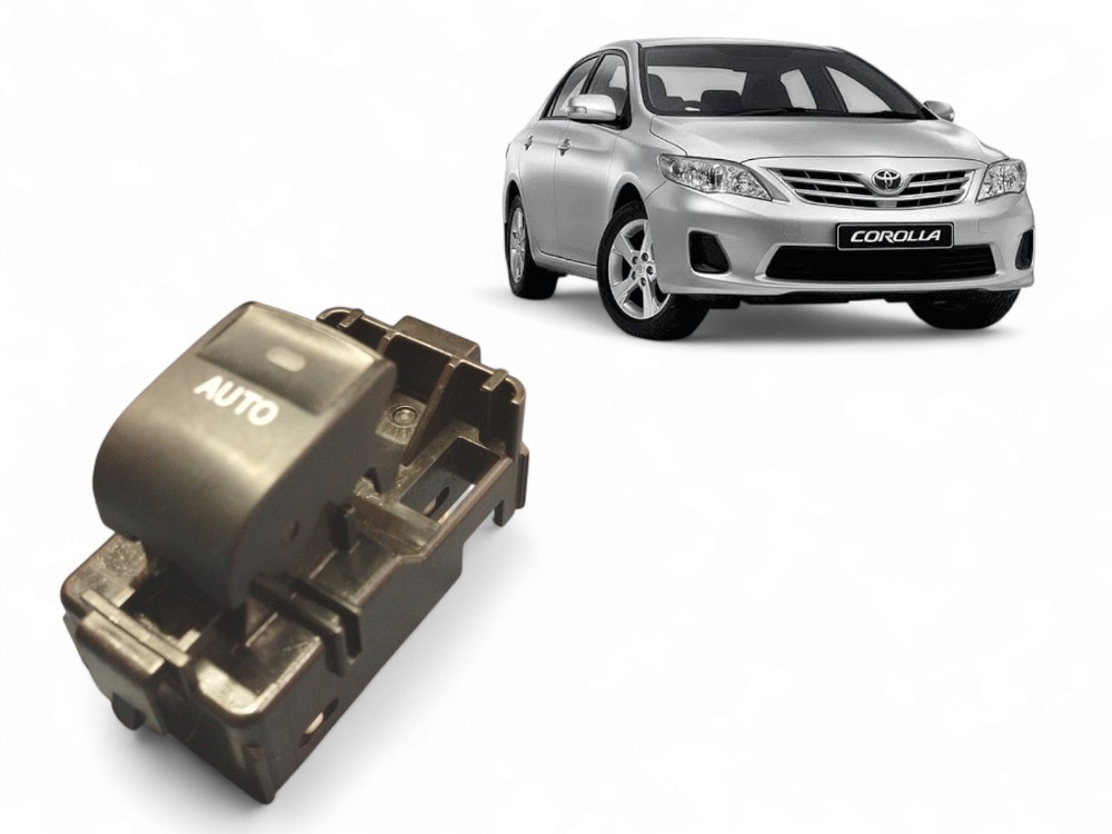 BOTAO VIDRO ELETRICO DIANTEIRO L/D TOYOTA COROLLA 2009 A 19