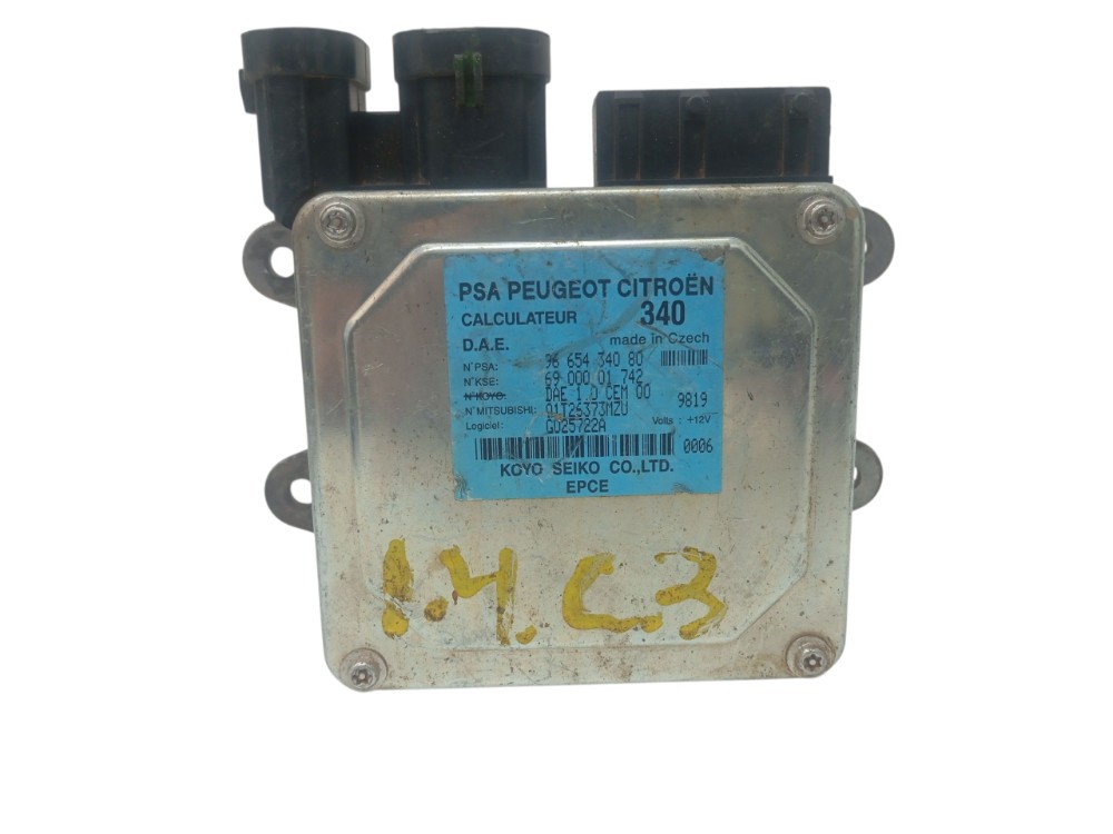 Módulo Cx direção Elétrica Citroen C3 1.4 2011/2012