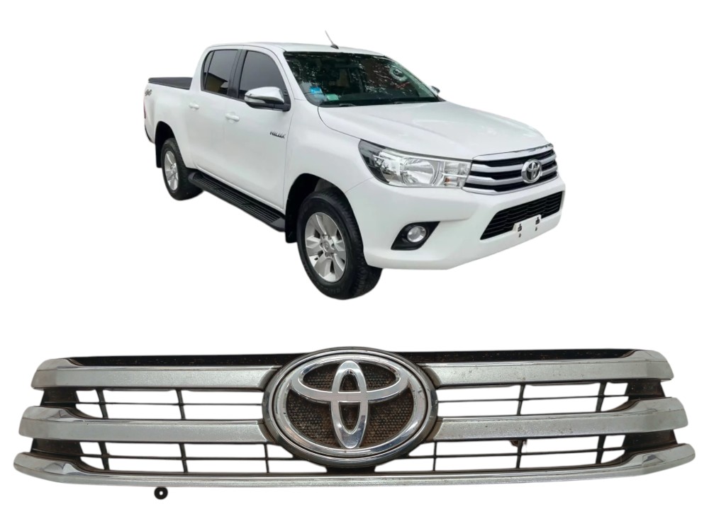 GRADE FRONTAL DIANTEIRO TOYOTA HILUX 2015/2016/2017