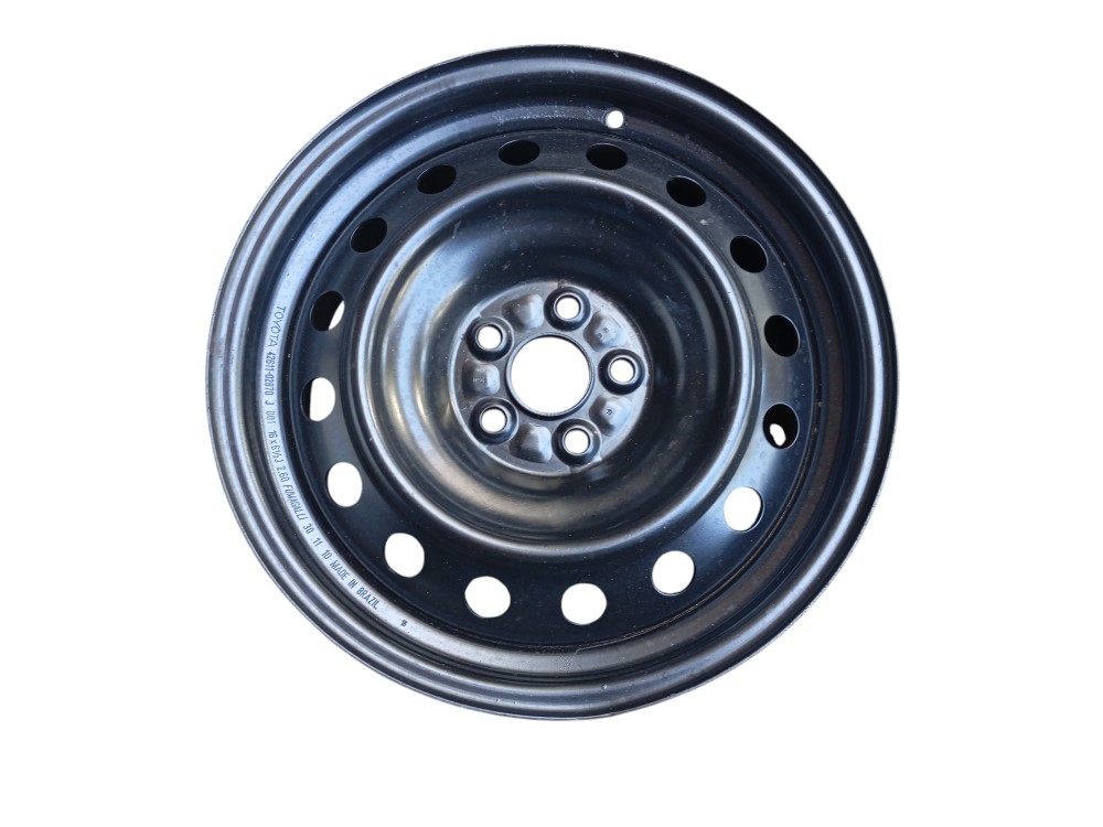 RODA DE FERRO ARO 16 5 FURO TOYOTA