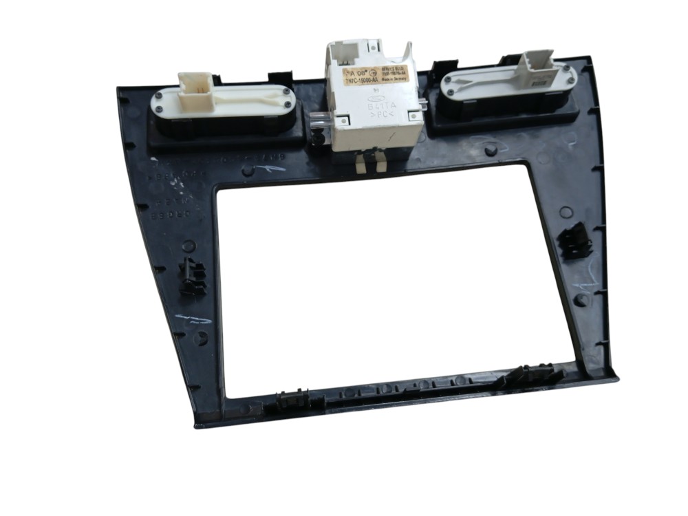 MOLDURA CENTRAL PAINEL MULTIMÍDIA RELÓGIO FORD FUSION 06/10 5