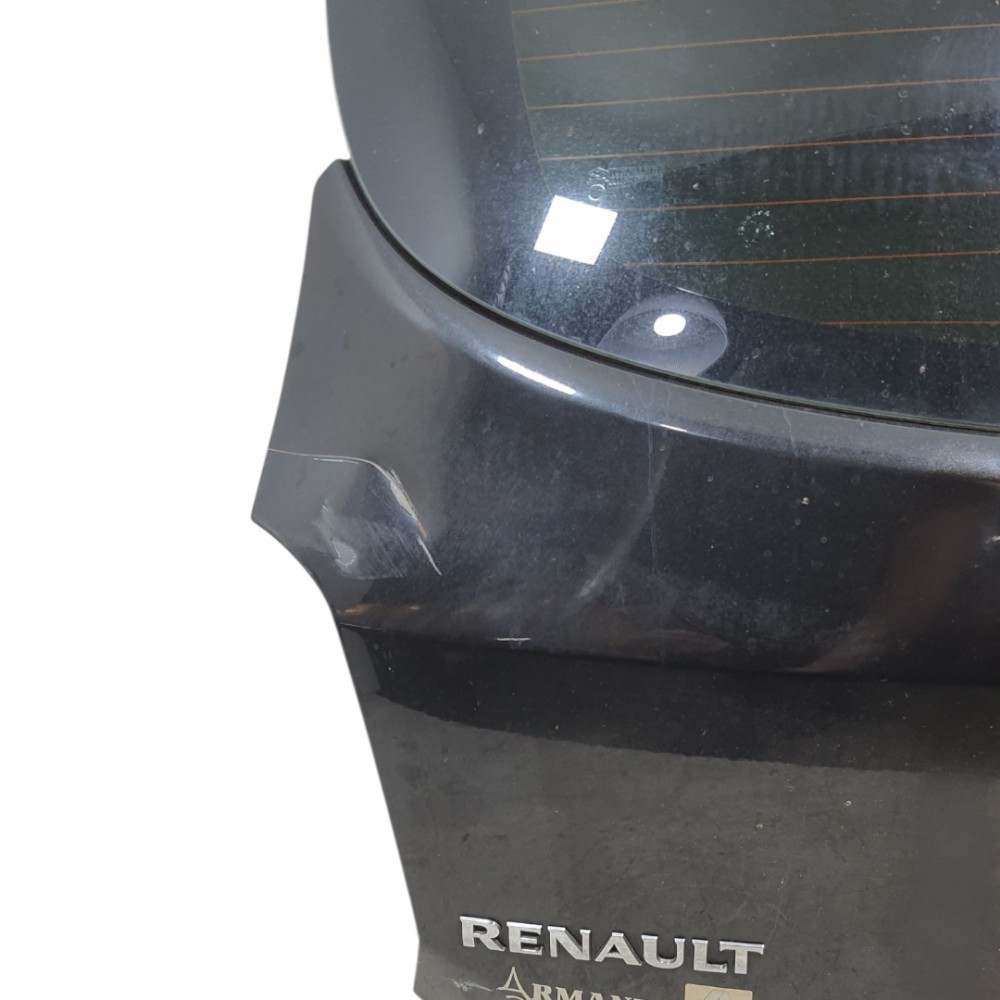 Tampa Traseira Detalhe Renault Sandero Ano 2019 Kj420870 Preto 3