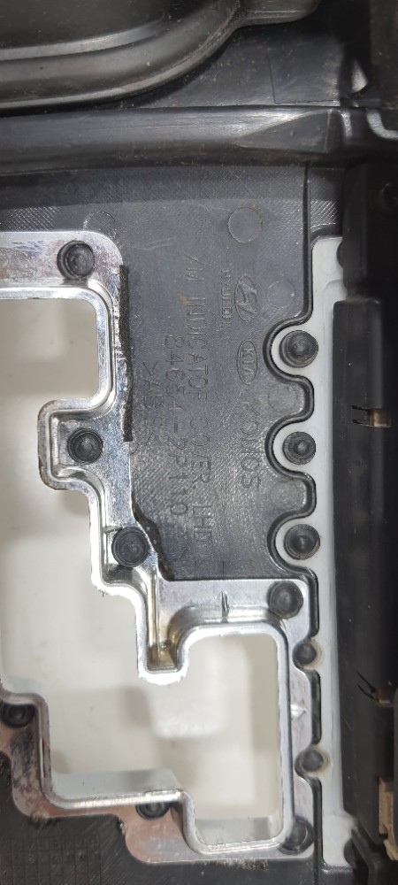 Moldura Alavanca Cambio Kia Sorento Ex 2.4 2012 846542p110 Preto/prata Original 6