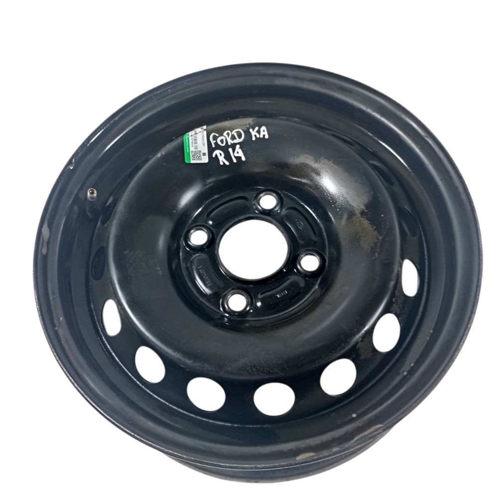 Roda  Ford Ka Hatch Aro 14  1.0 2021 55jx14x375 Preto