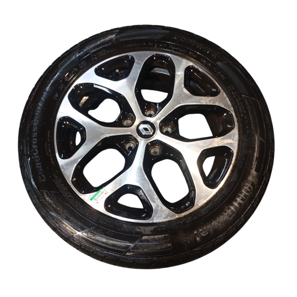 Roda Aro 17 Renault Captur 2021 403006572r Cinza