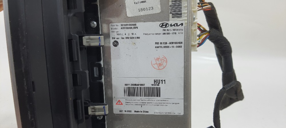 Radio Som Hb20 Sense 1.0 2023 R196164010 6