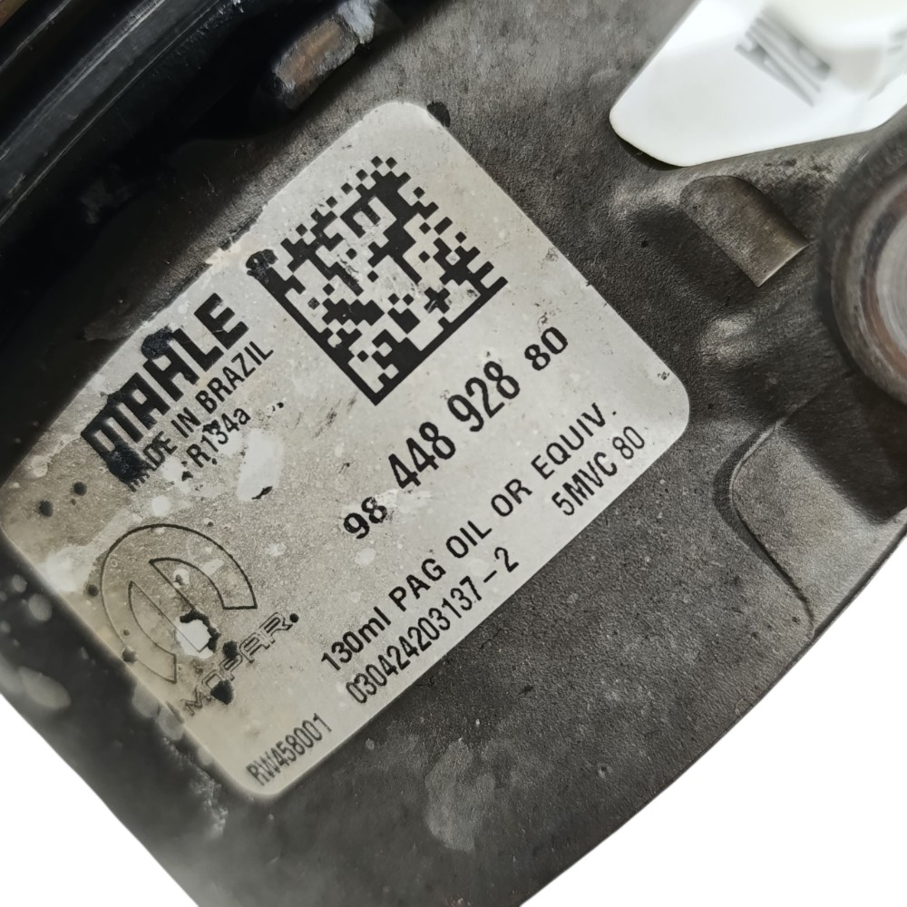 Compressor Ar Condicionado Peugeot 208 Ano 2024 9844892880 6
