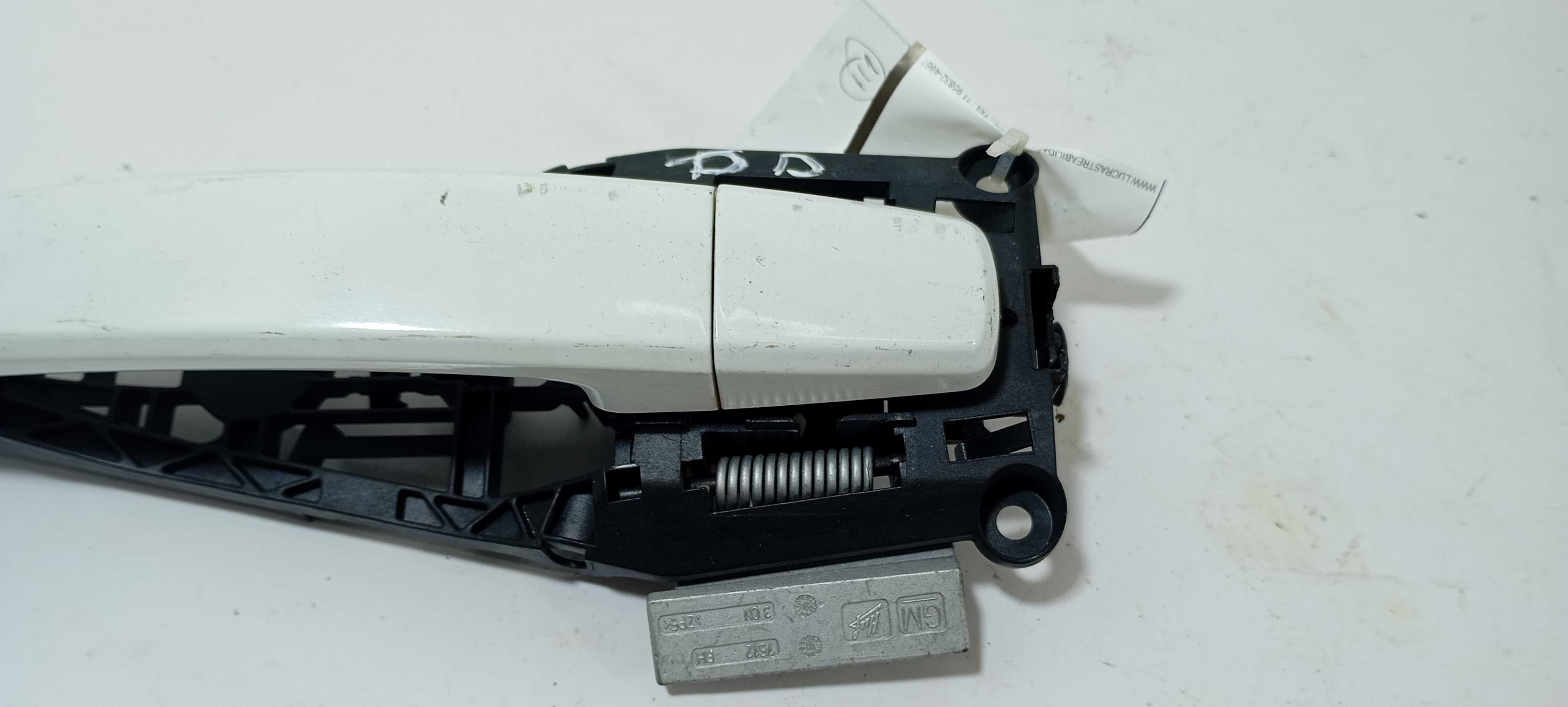 Maçaneta Ext Porta Dianteira Direita Cruze 2014 13577716 Branco Dianteira 2