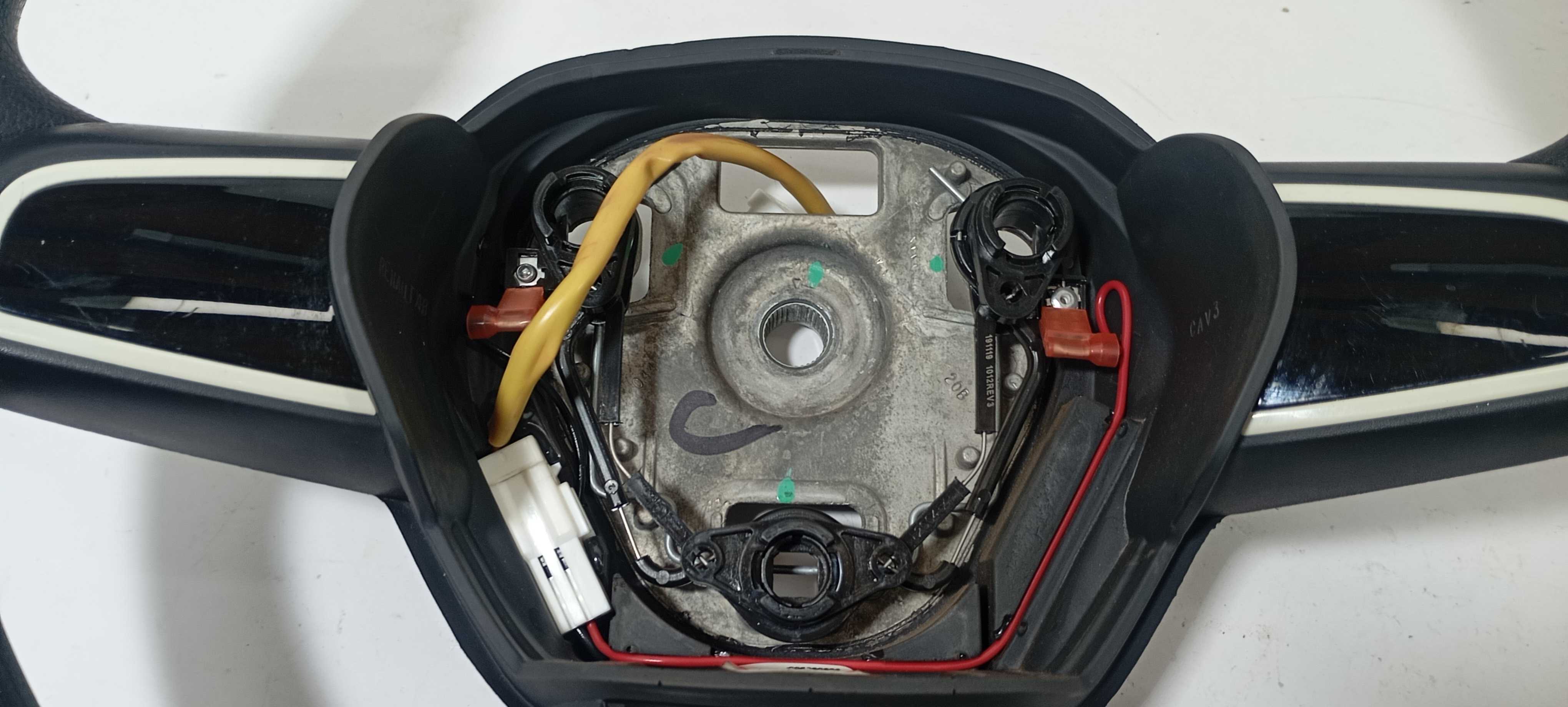 Volante Direção Renault Kwid 2021 484000553r Preto 7