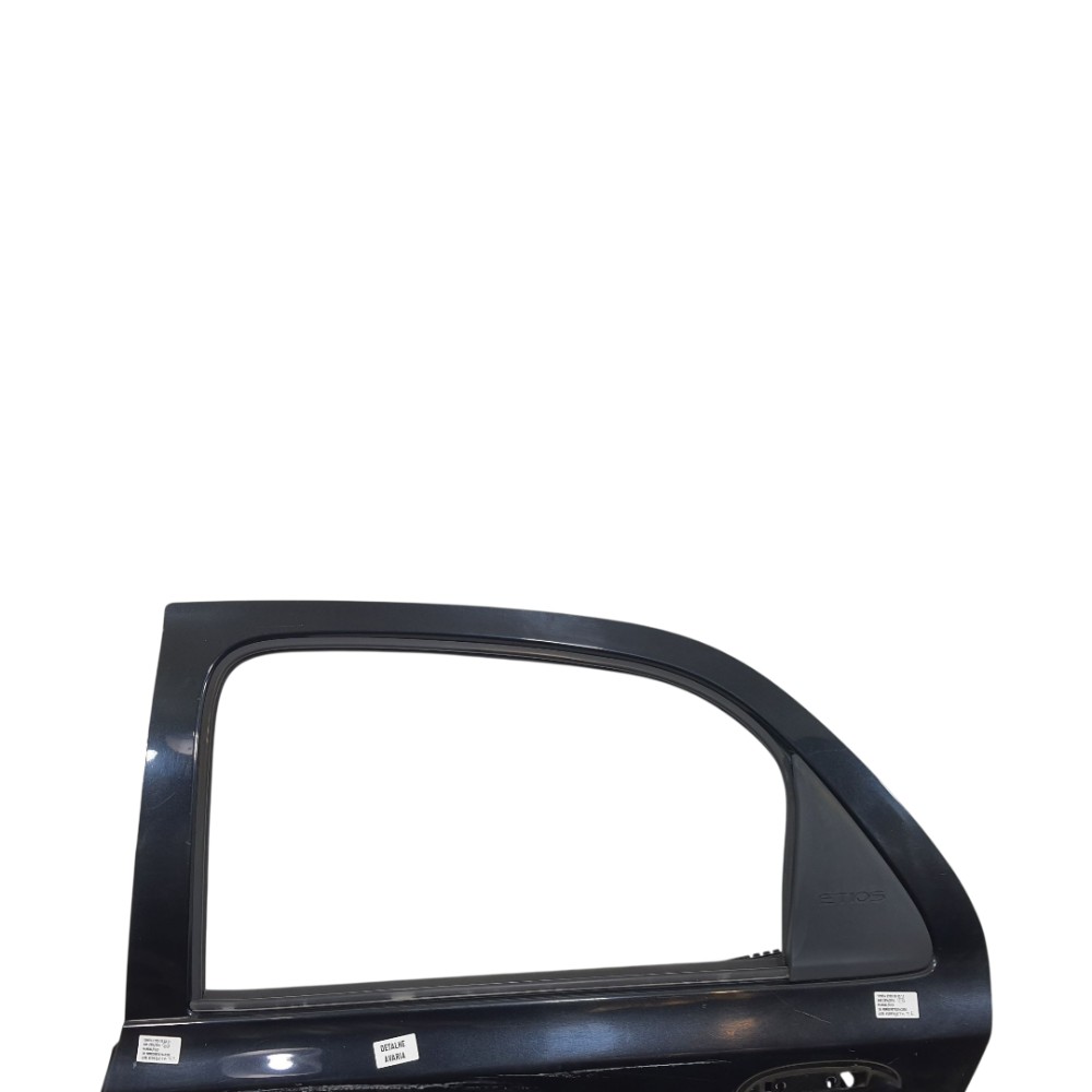 Porta Traseira Esquerda Detalhe Toyota Etios 2014 801013479r Traseira Esquerda Preto 3