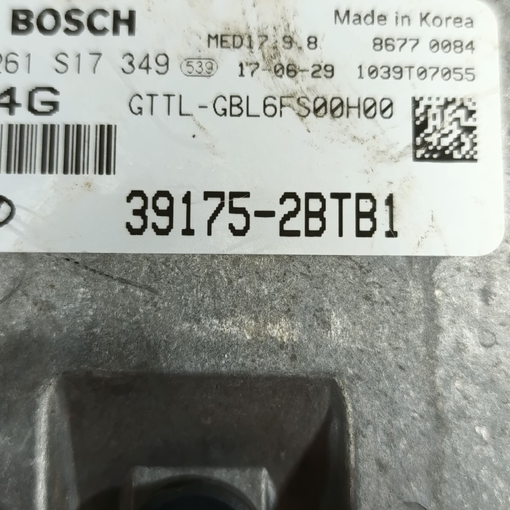 Módulo Motor New Tucson Gls 1.6 2019 391752btb1 6