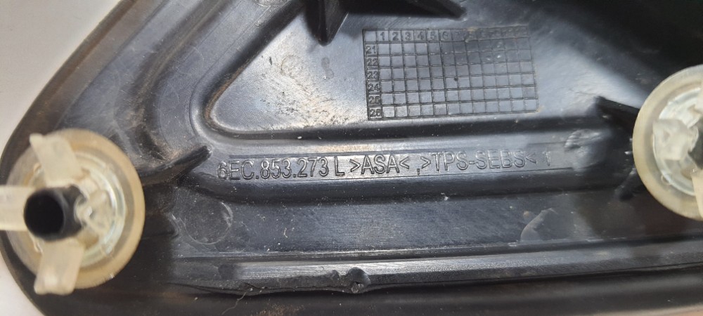 Acabamento Retrovisor Esquerdo Vw Virtus 2023 6ec853273l  Preto 6