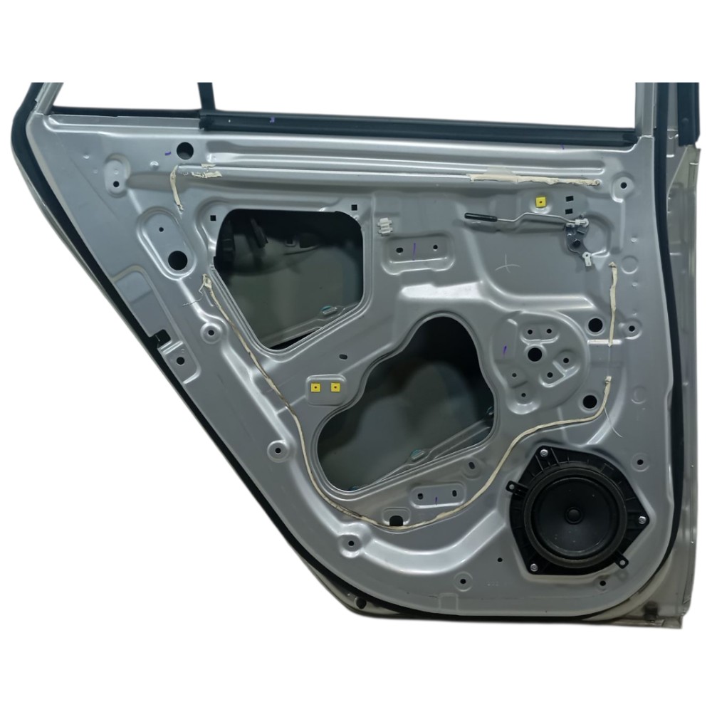 Porta Traseira Esquerda Hyundai Hb20 Sedan 2019 B770031s100 Traseira Esquerdo Cinza 3