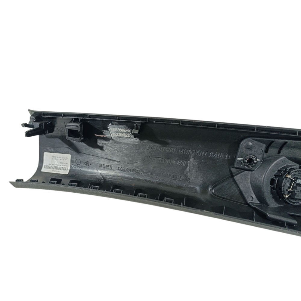 Acabamento Coluna Dianteira D Peugeot 208 2024 98233048pr Preto 2