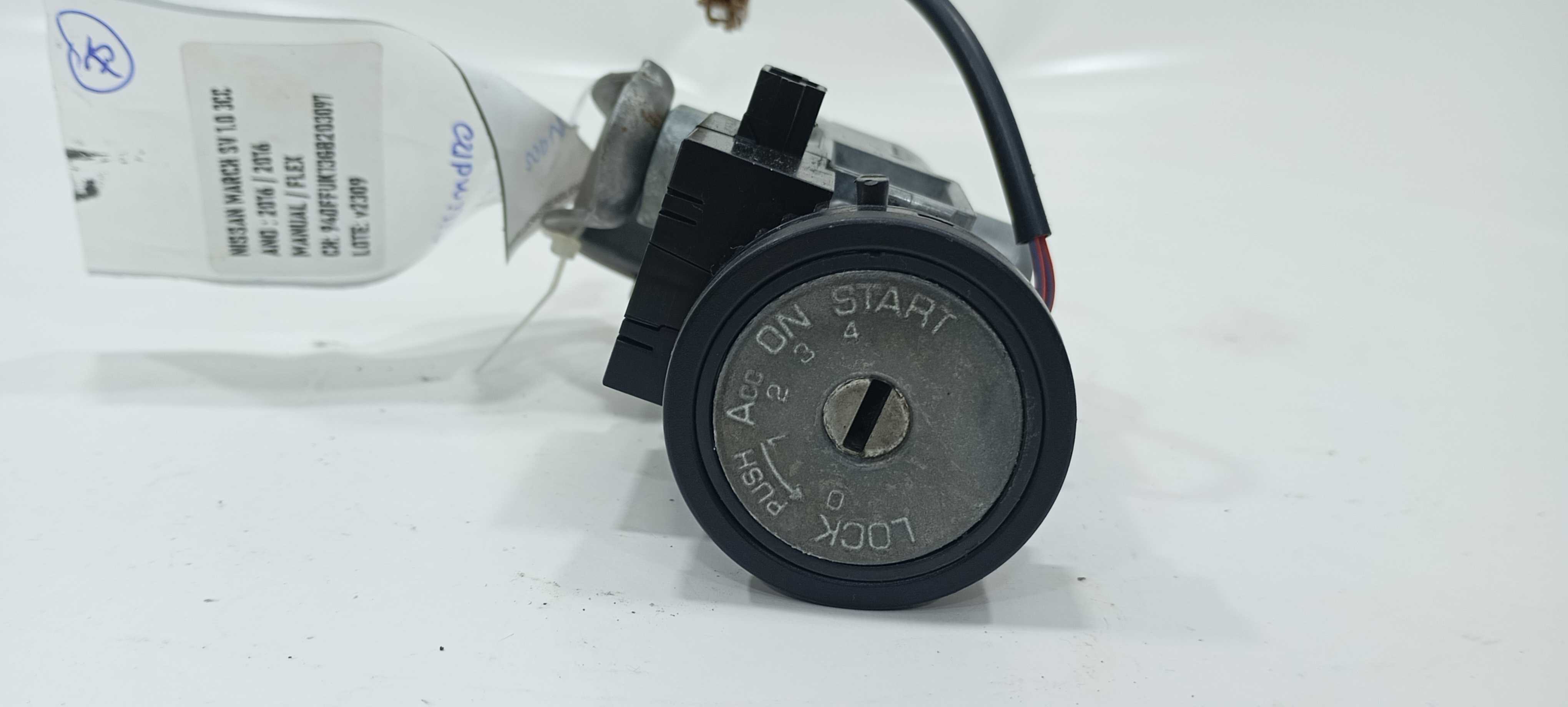 Cilindro Ignição Comutador Nissan March Sv 1.0 2016 21669775 3