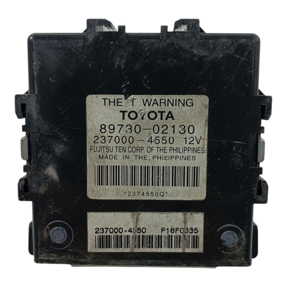 Módulo alarme central toyota corolla 2010
