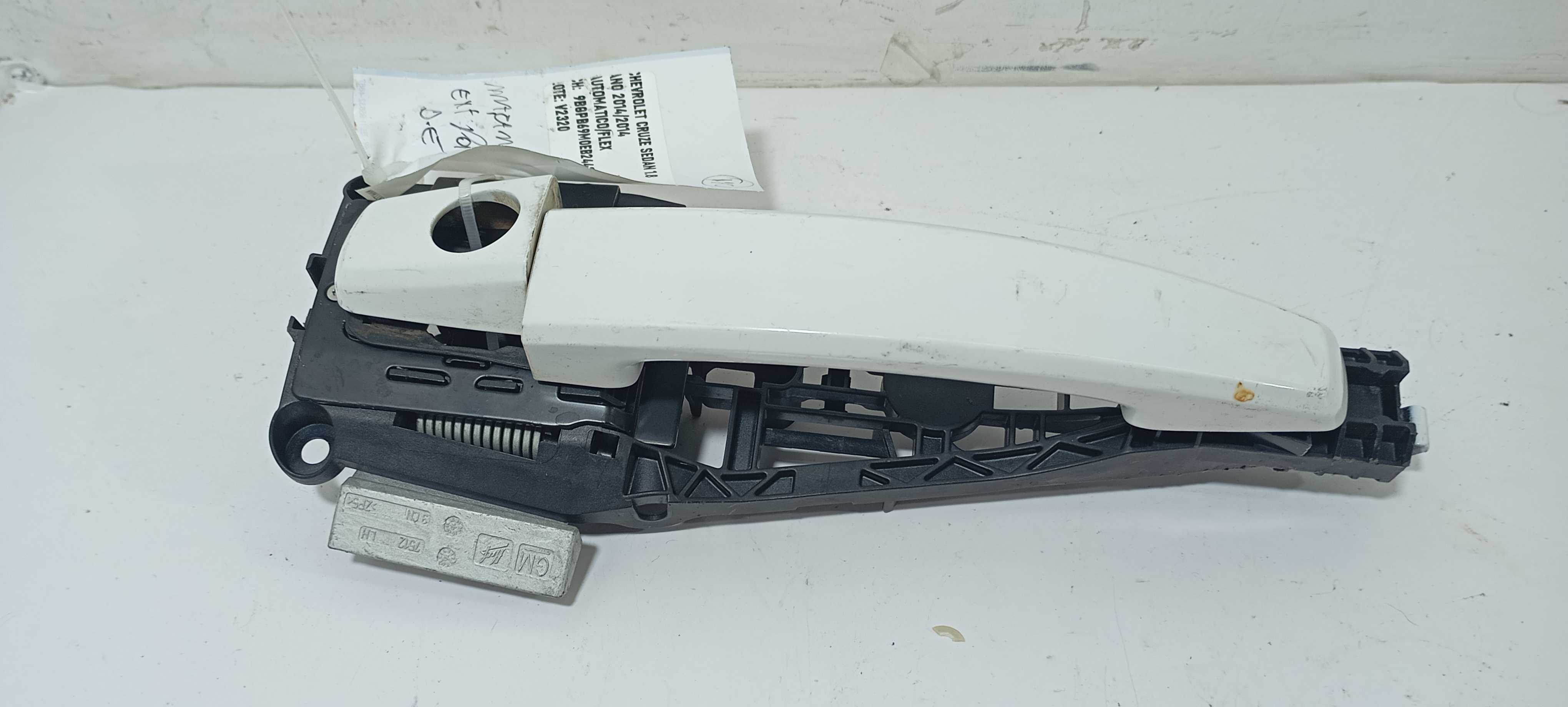 Maçaneta Ext Porta Dianteira Esquerda Cruze 2014 52160759 Branco Dianteira 2