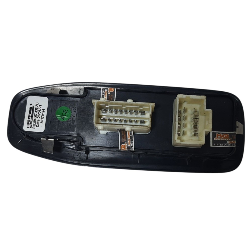 Botão Vidro Dianteiro Esquerdo Peugeot 2008 2022 30170624 5