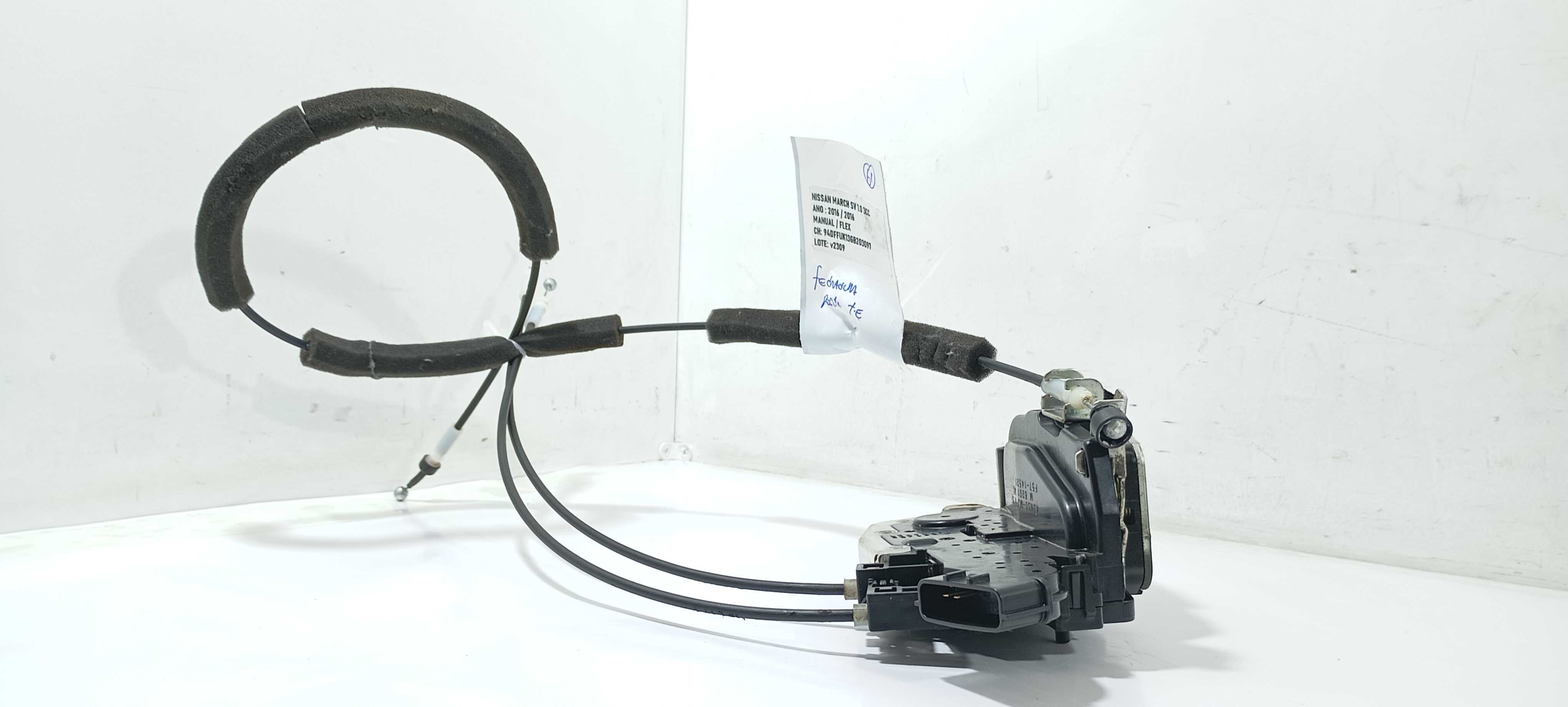 Fechadura Porta Tras. E. Nissan March Sv 1.0 2016 F5714520 3