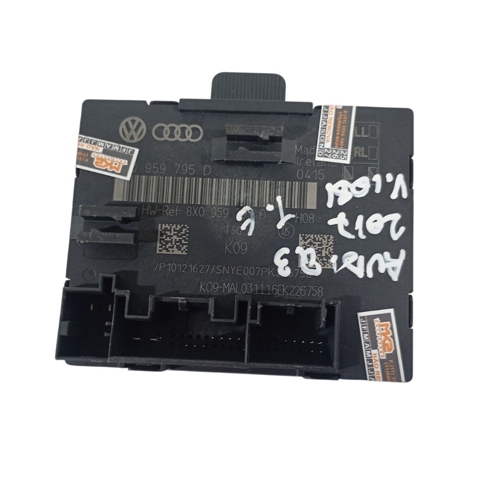 Modulo Porta Traseira Esquerda Audi Q3 2017 8x0959795d