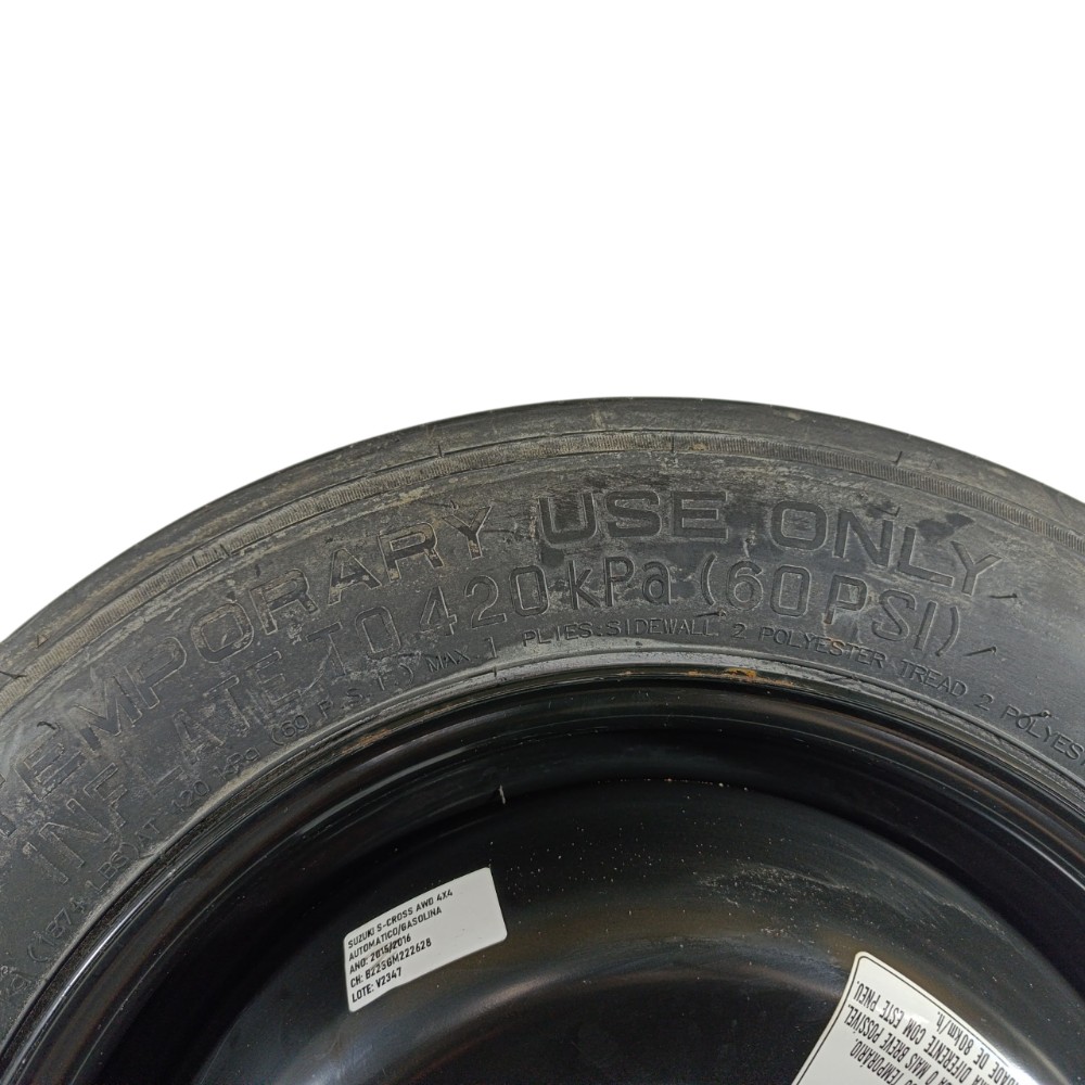Roda estepe suzuki s-cross 2016 E40233364 2