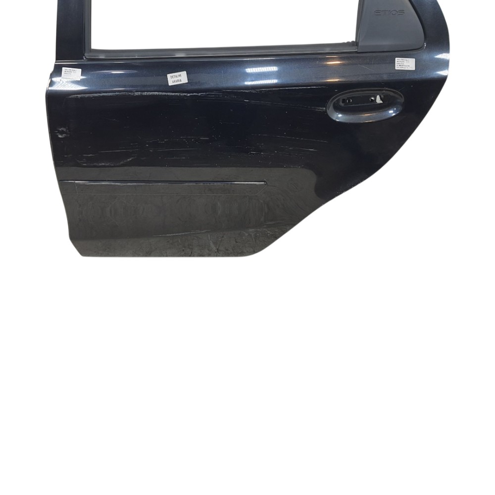 Porta Traseira Esquerda Detalhe Toyota Etios 2014 801013479r Traseira Esquerda Preto 5