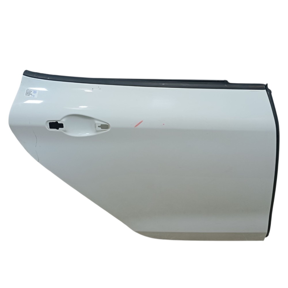 Porta Traseira Direita Peugeot 208 1.2 2018 9671907480 Traseira Direito Branco 3