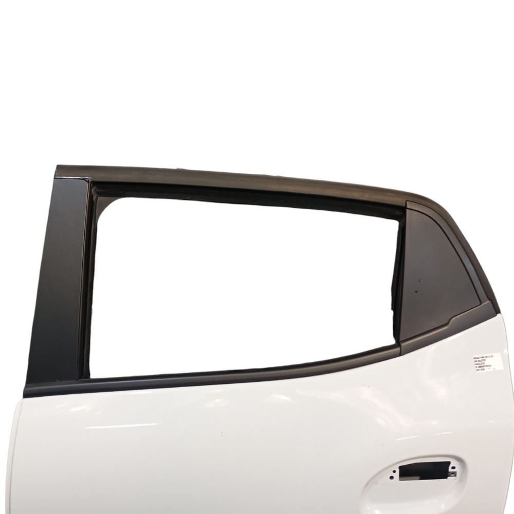 Porta Traseira Esquerda Renault Kwid 1.0 2023 801004639r Traseira Esquerdo Branco 3