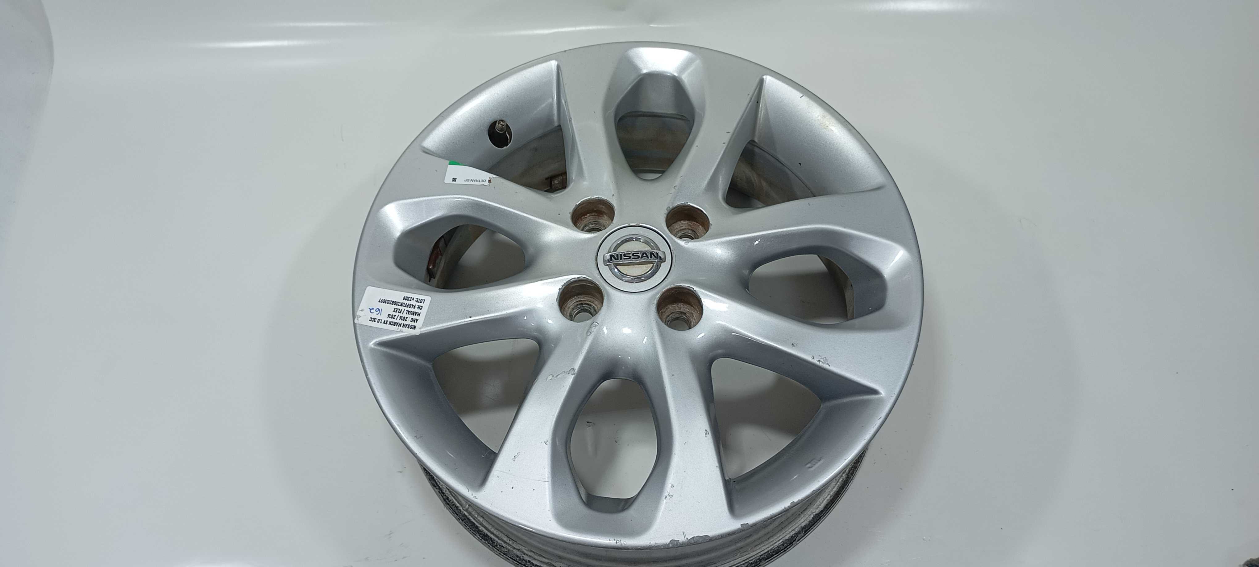 Roda Aro 15 Nissan March Sv 1.0 2016 Sa3148763 Cinza