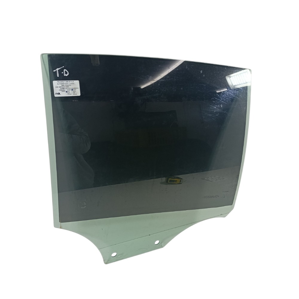 Vidro traseiro direito Peugeot 208 ano 2024 E243R001150 2