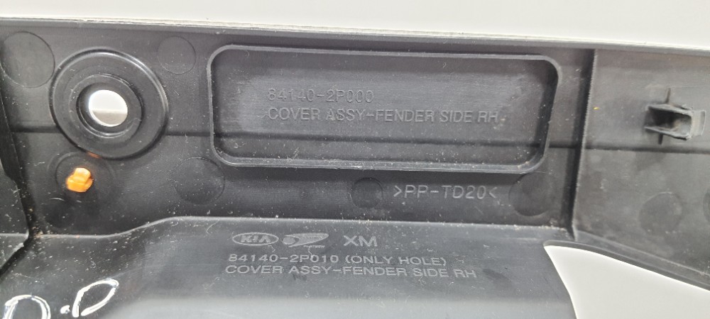 Acabamento Paralama Diant Direito Kia Sorento 12 841402p000 7