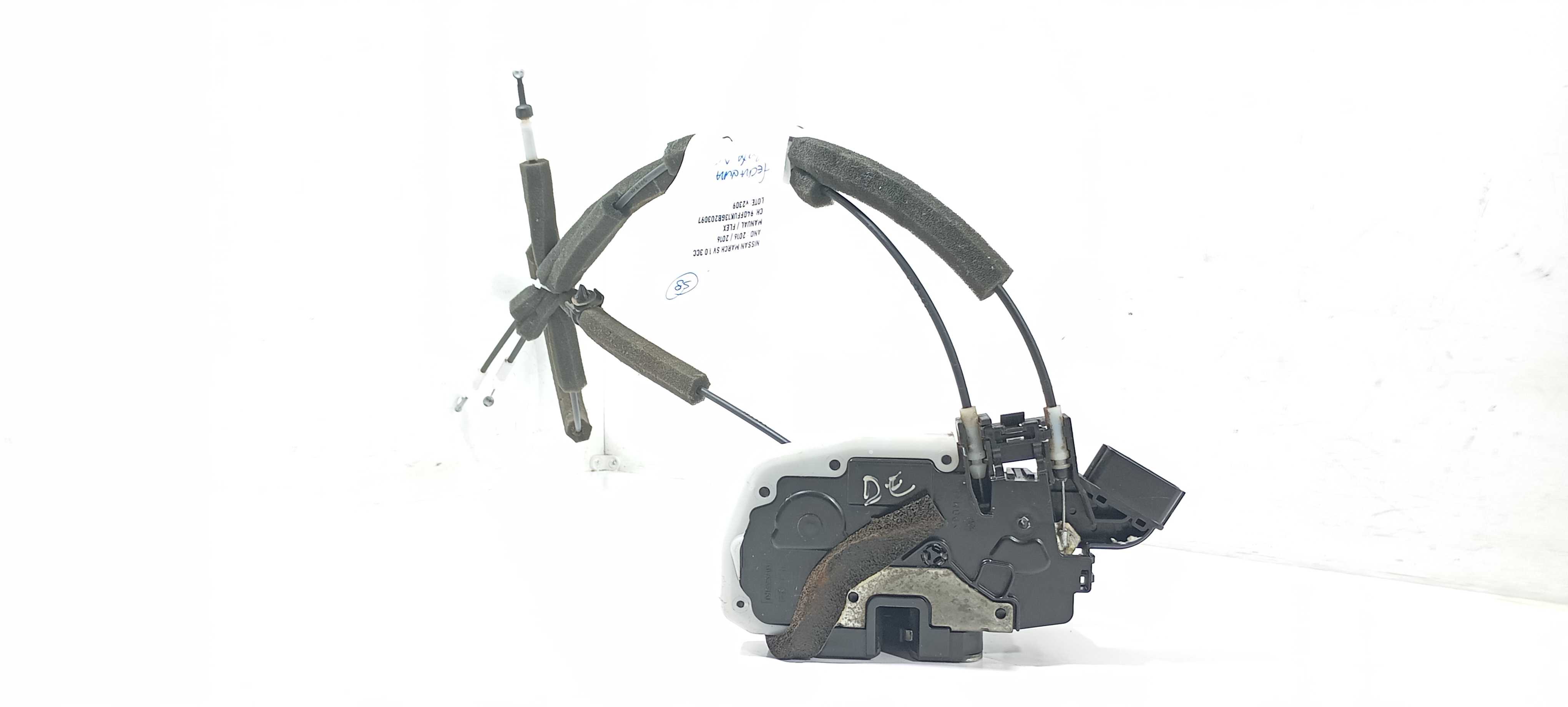 Fechadura Porta Diant. E. Nissan March Sv 1.0 2016 X3711480 7
