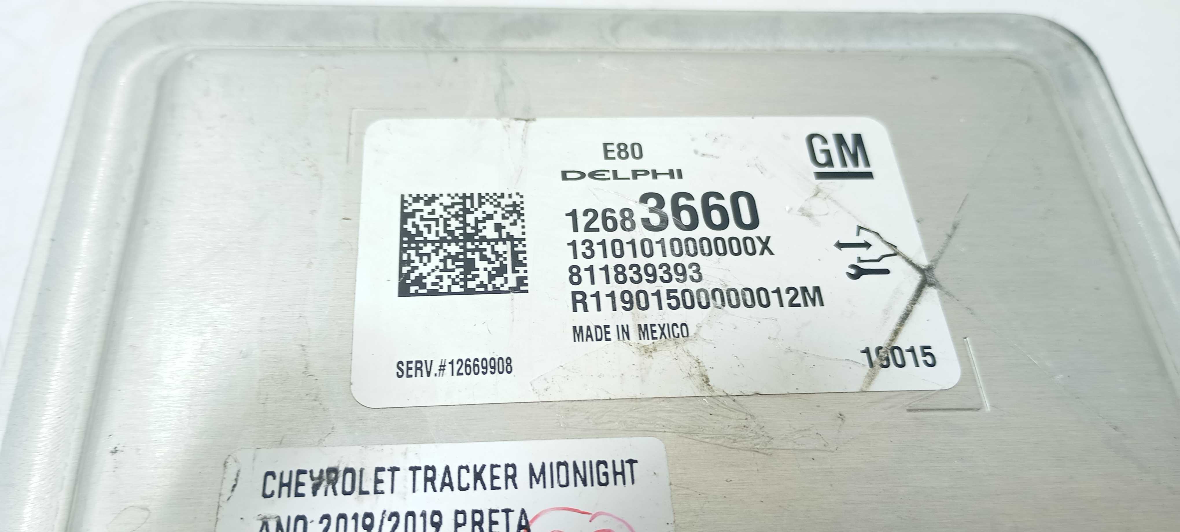 Módulo Injeção Chevrolet Tracker 1.4 2019 12683660 10