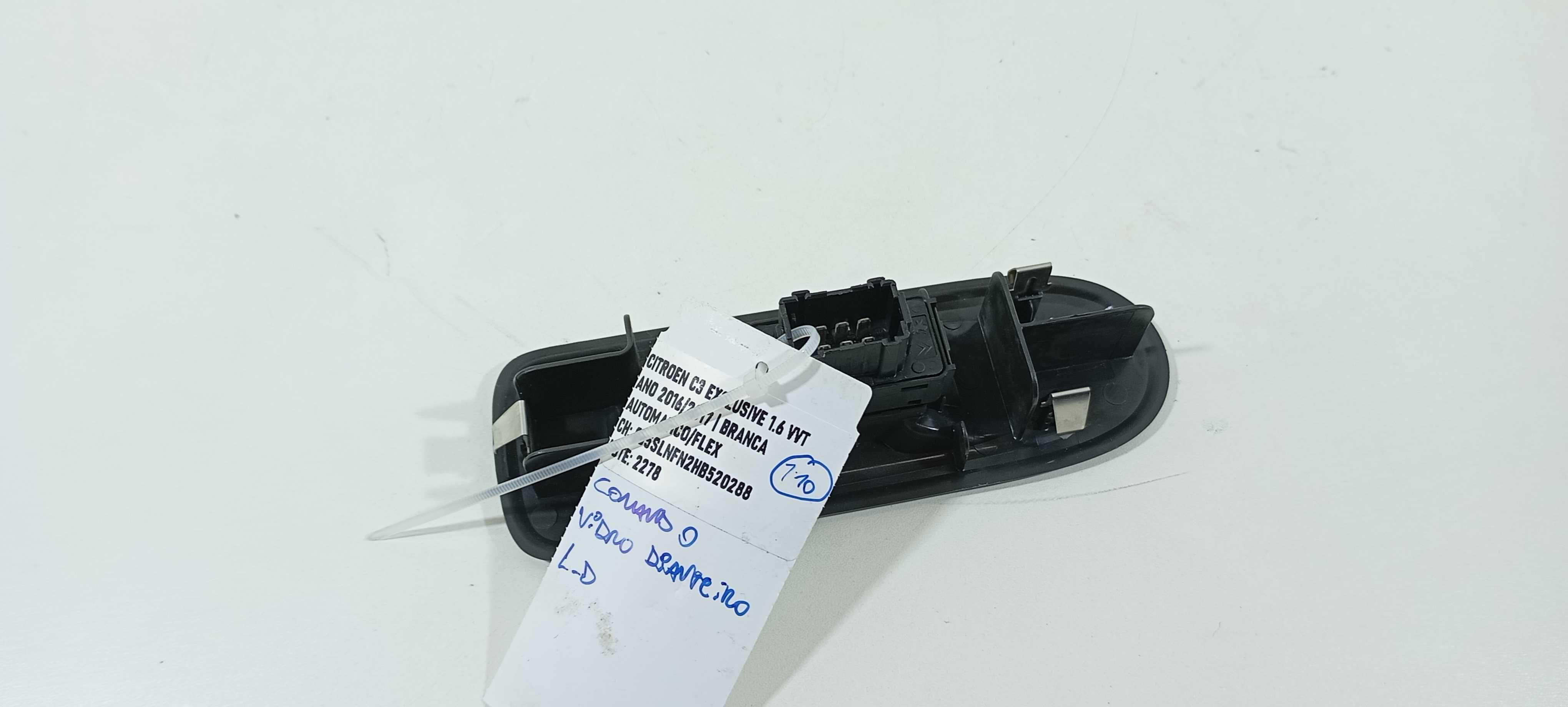 Botão Vidro Dianteiro Direito C3 Exclusive 1.6 Vvt V2278 5