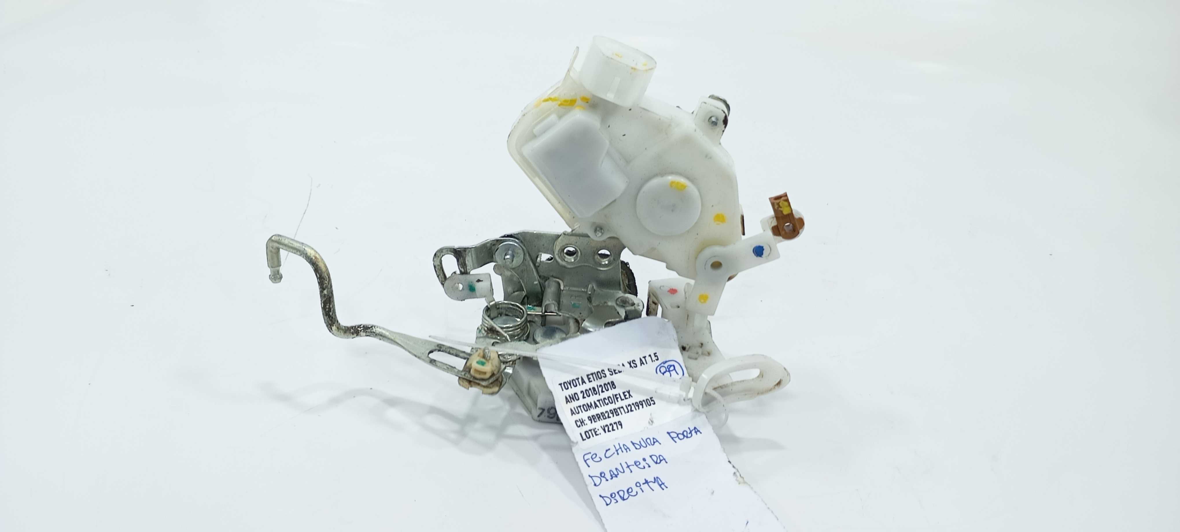Fechadura Porta Dianteira Direita Etios Sedan 1.5 2018 V2279 2
