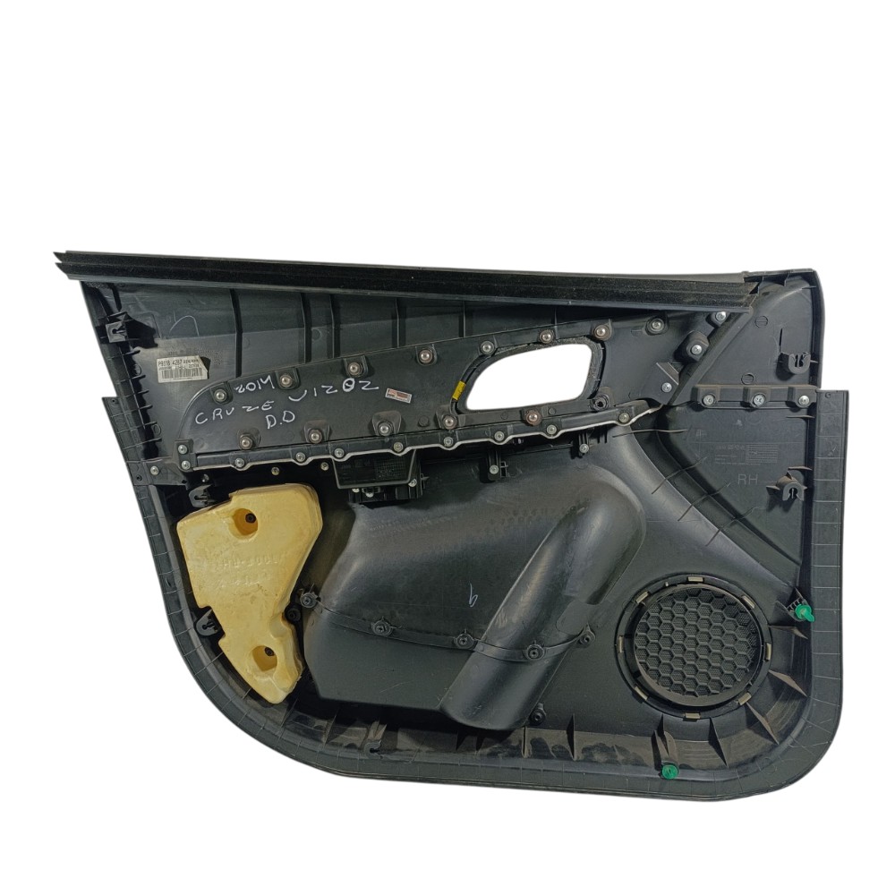 Forro Porta Dianteira Direita Gm Cruze Sedan 2014 96957316 Preto 5