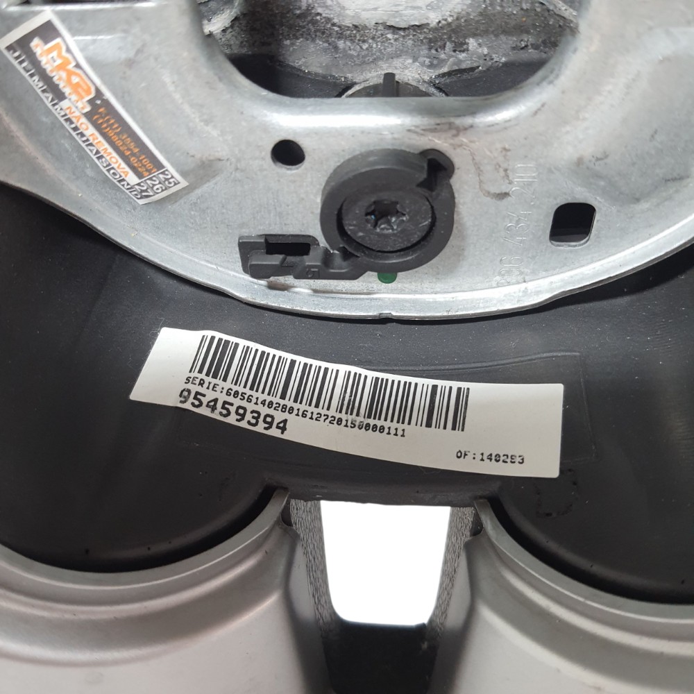 Volante Direção Gm Cruze Sedan 1.8 2014 95449394 Preto 11