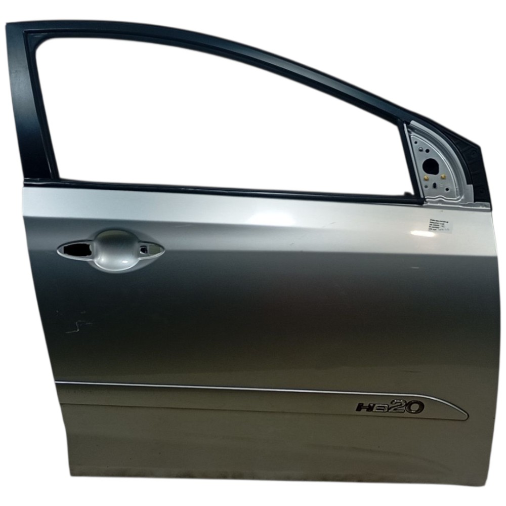 Porta Dianteira Direita Hyundai Hb20 Sedan 2019 760041s000 Dianteira Direita Cinza 1