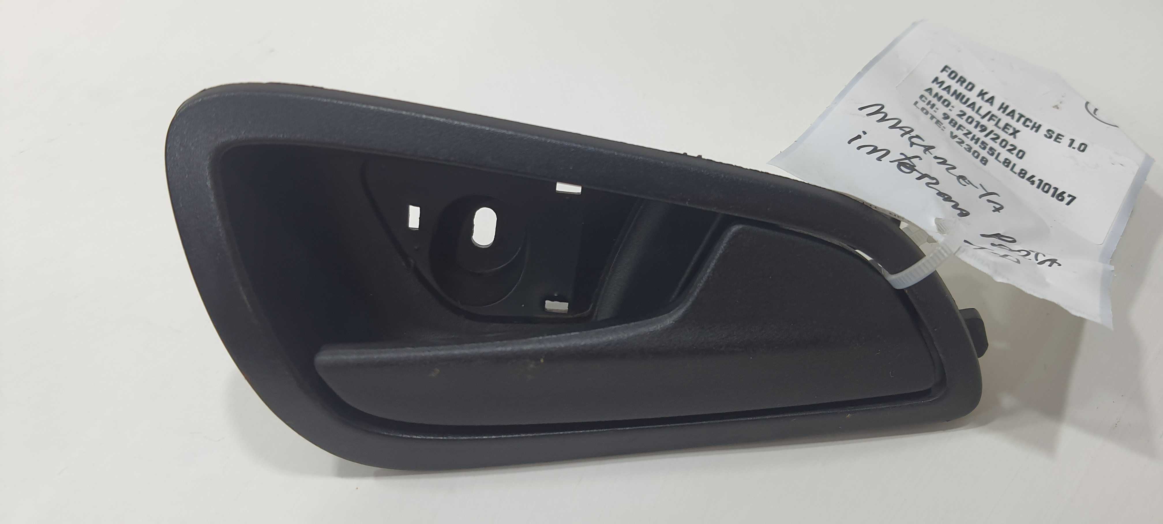Maçaneta Int Tras Direito Ford Ka 1.0 2020 E3b5a22600adw Preto Traseira 2