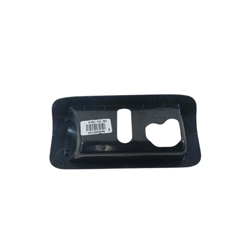 Moldura Bantente Tampa Traseira Renault Kwid 2023 909300814r Preto 4