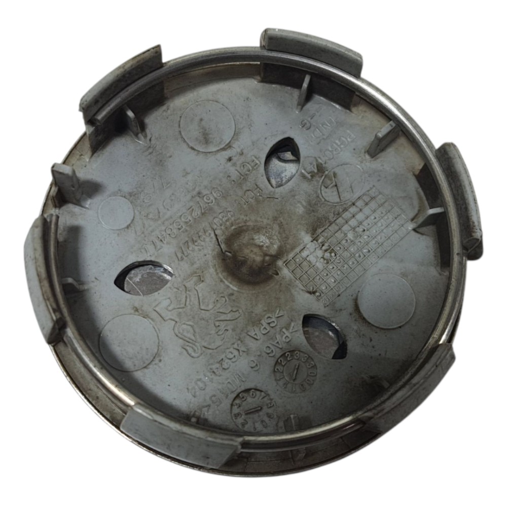 Calota Central Roda Peugeot 9807999277 Preto Preto 5