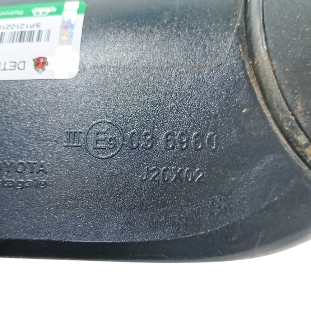 Retrovisor Direito Toyota Etios 2014 E9036960 7