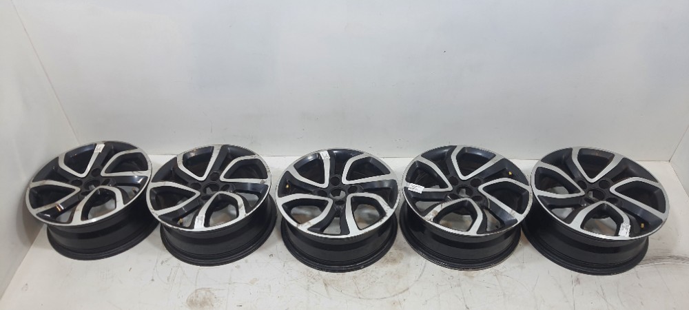Jogos Roda Aro 16 C3 Aircross 1.6 2015 Reg0003889 Preto/prata 2