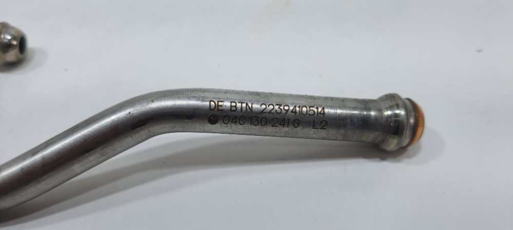 Tubo Combustível Bomba Alta Volkswagen Virtus 23 04c130241g Prata