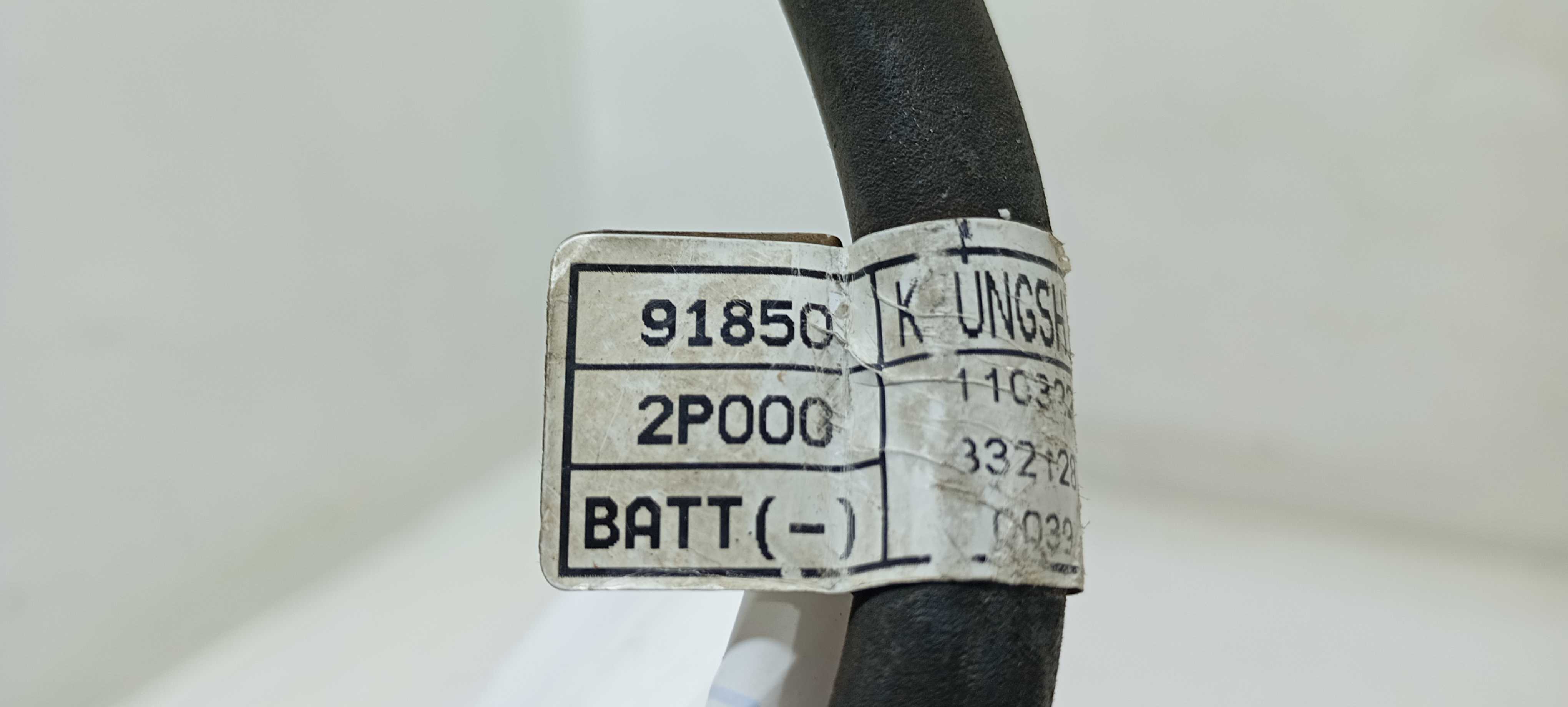 Terminal Negativo Bateria Kia Sorento Ex2 2.4 12 918502p000 12 6