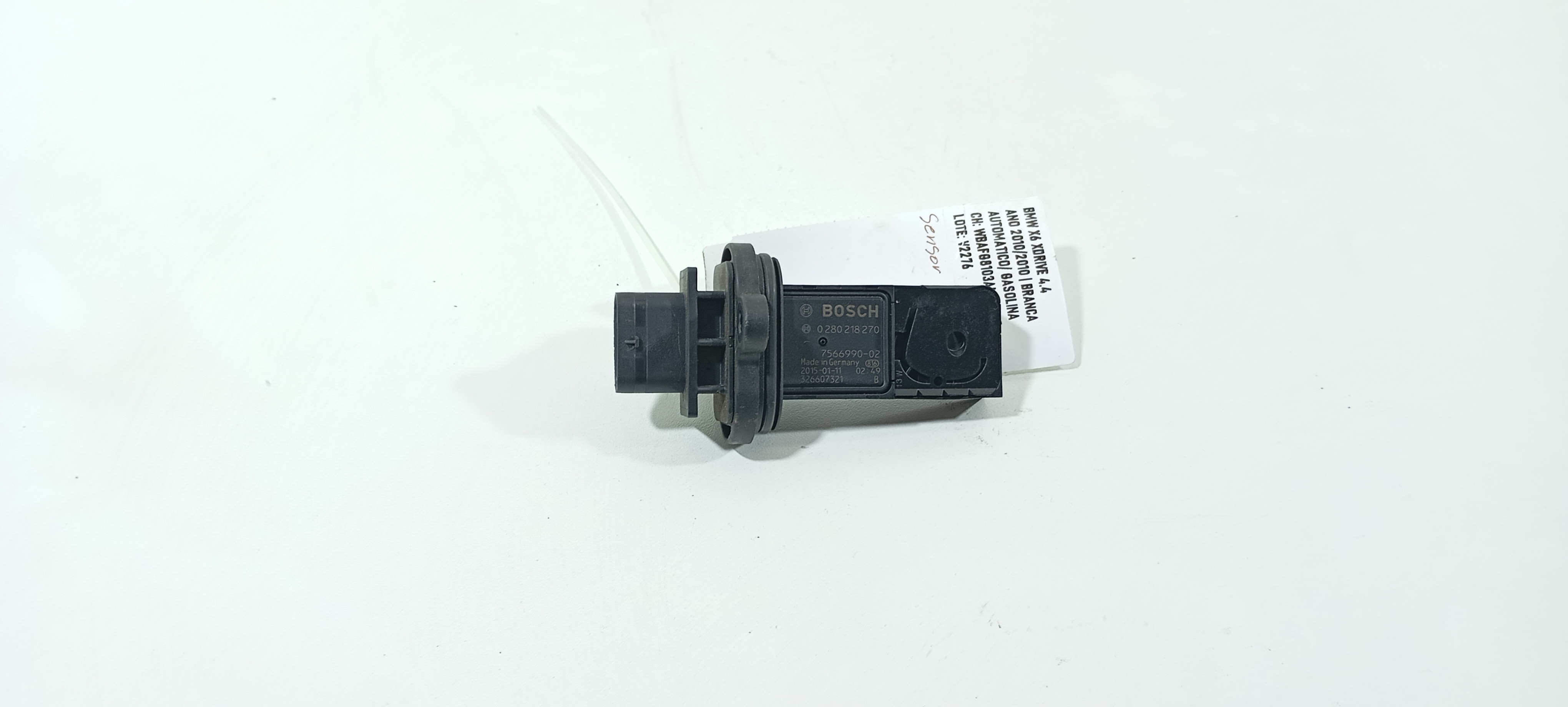 Sensor Fluxo De Ar Bmw X6 Xdrive 2010 4.4 Biturbo V2276 3