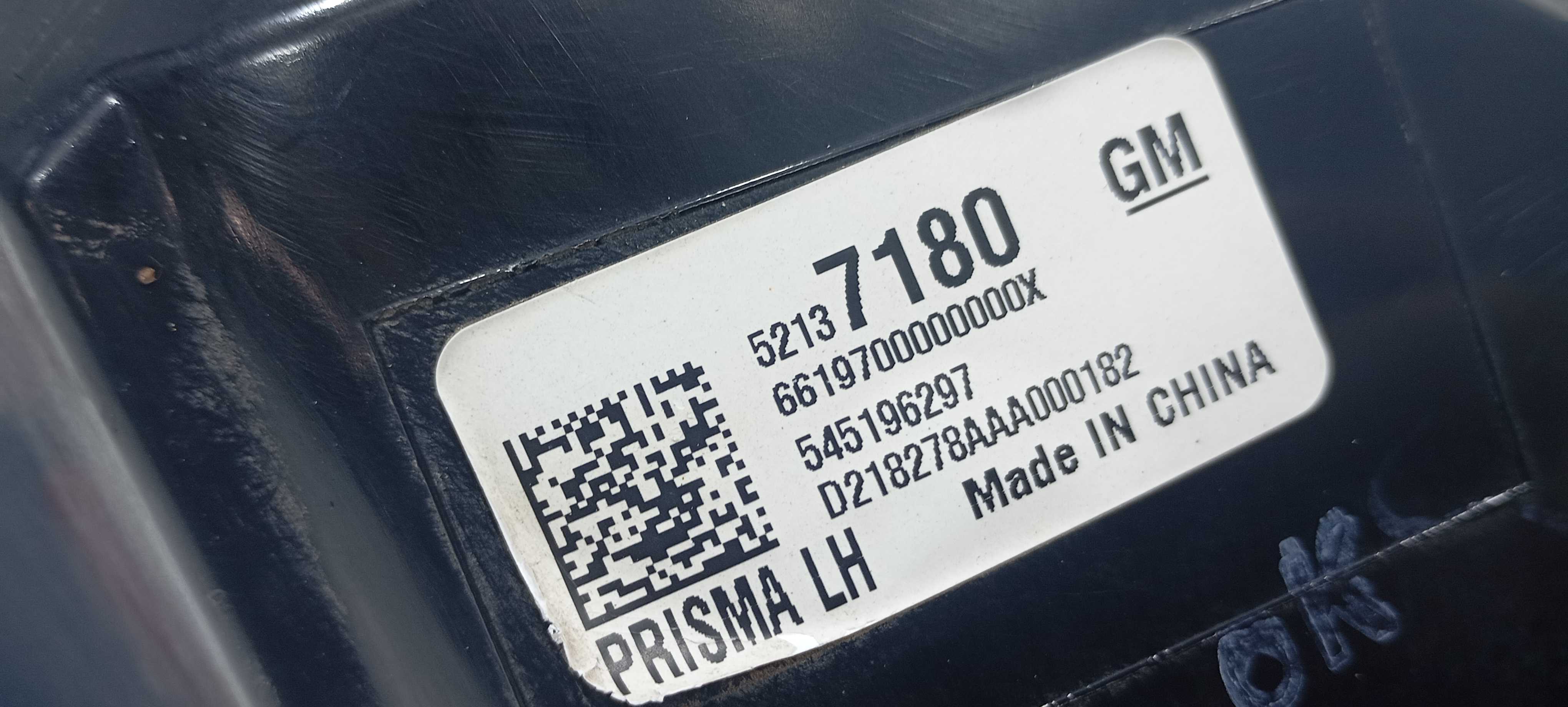 Lanterna Traseira Esquerda Gm Prisma 1.4 Lt 2019 52137180 Esquerdo/motorista Vermelha 6
