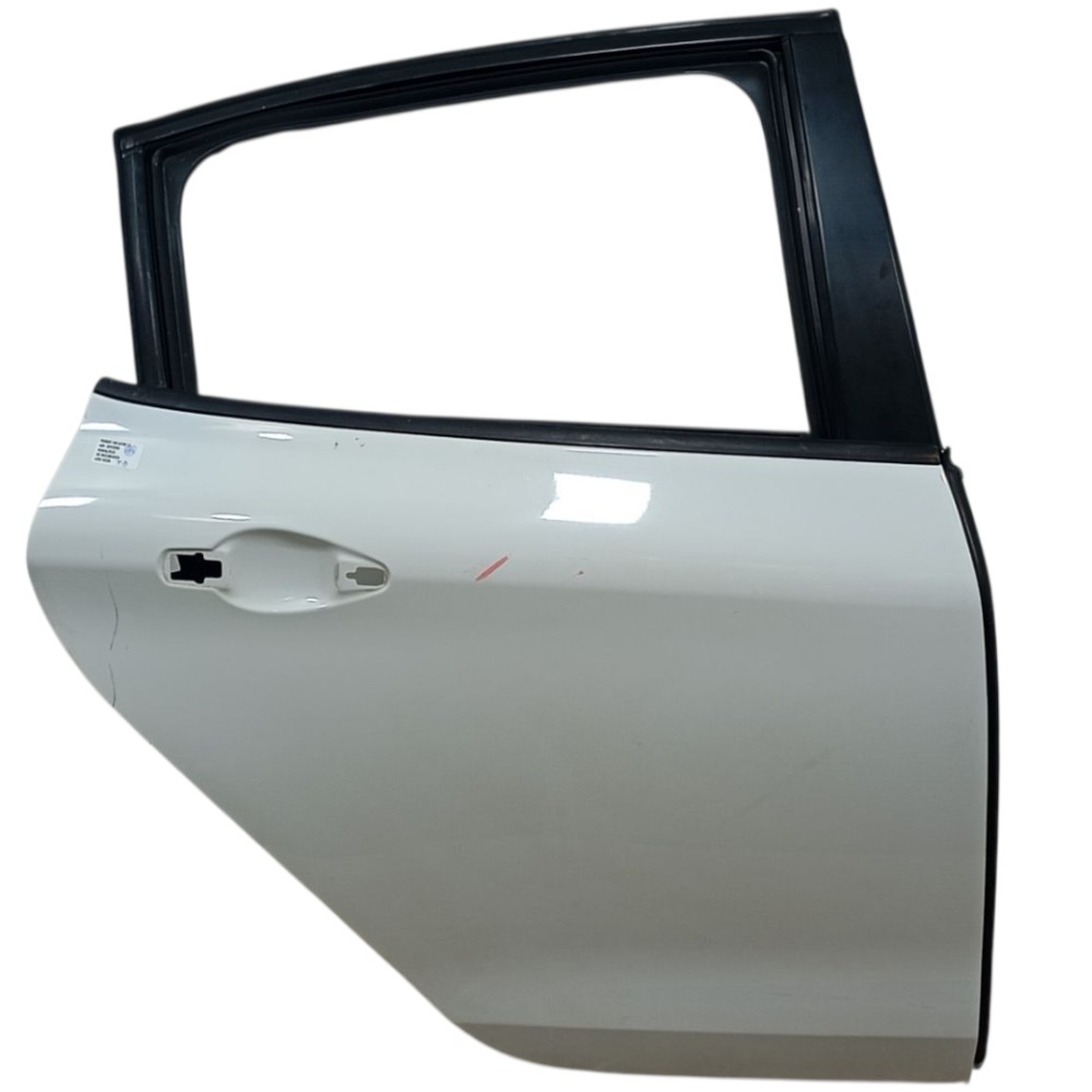 Porta Traseira Direita Peugeot 208 1.2 2018 9671907480 Traseira Direito Branco 1