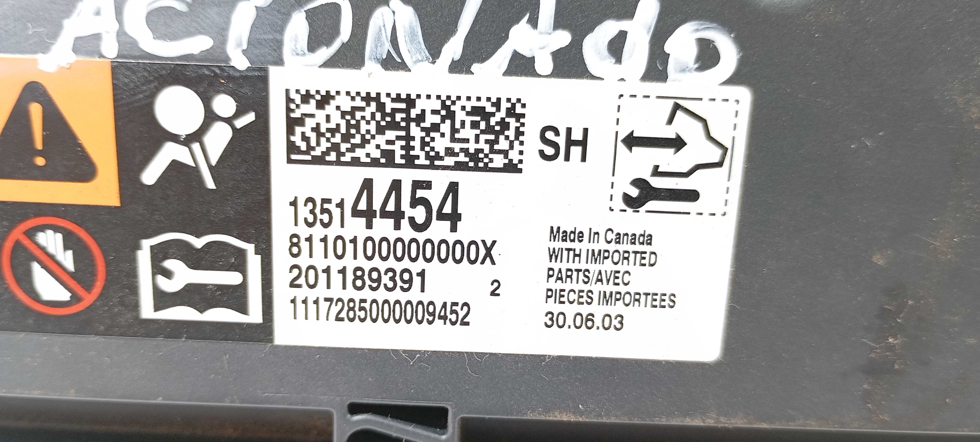 Módulo Painel Acionado Gm Onix Active 1.4 2018 13514454 8