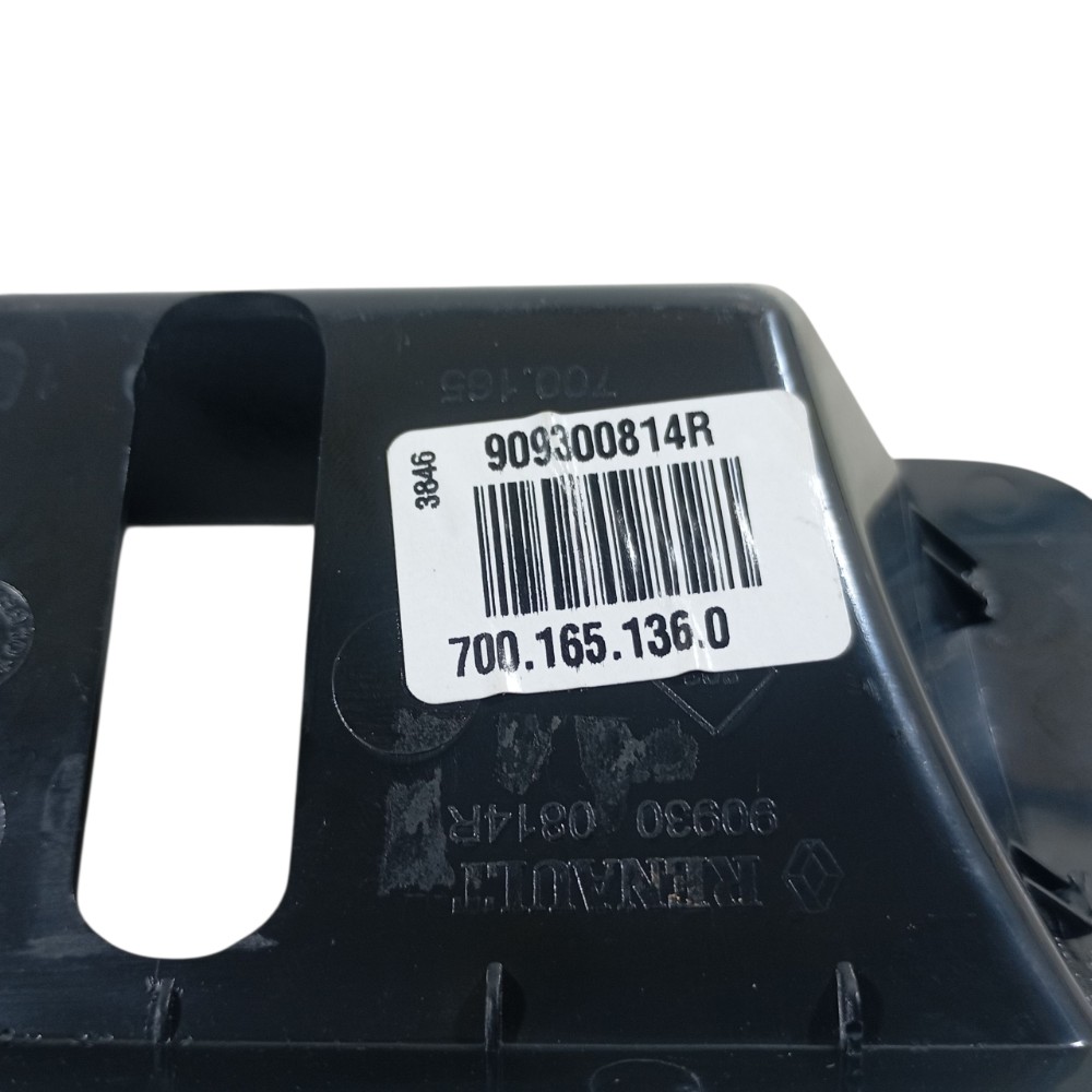 Moldura Bantente Tampa Traseira Renault Kwid 2023 909300814r Preto 6